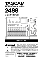 Tascam 2488 - Owners Manual